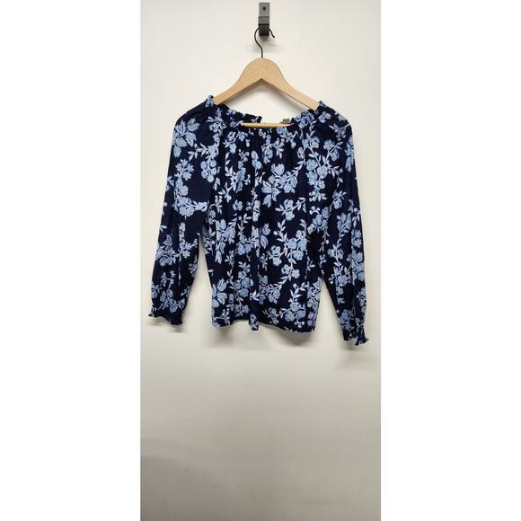 J.Crew Women's Bundle Of 5 Long Sleeve Blouses, Size Small, Multi Color & Floral - Picture 6 of 7